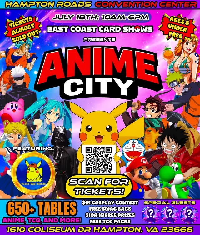 Anime City Cards & Collectibles Trading Card Expo